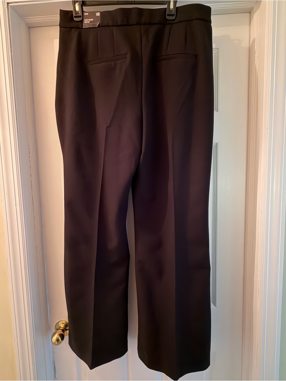 Express Black Wide-Leg Dress Pants